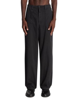 Massimo Osti Studio Cotton Trousers - Black