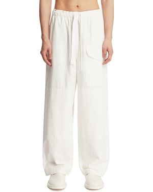 Studio Nicholson Cotton Trousers - White