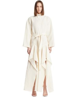 Alaïa Viscose Jumpsuit - Natural