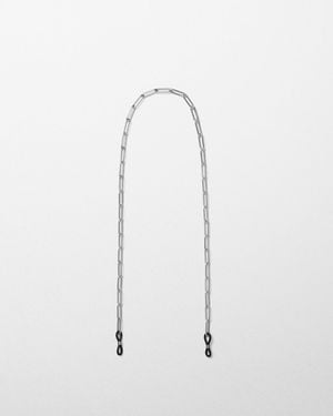Phoebe Philo Sunglasses Chain - White