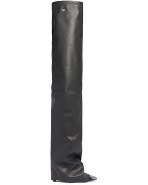 The Attico Stivali Thigh High - Bianco