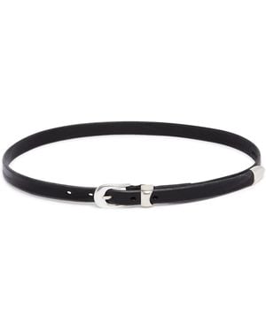 Our Legacy Leather Belt - Black
