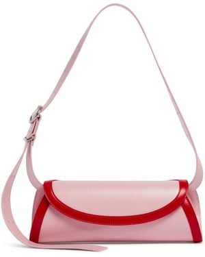 Jil Sander Small Cannolo Bag - Red