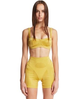 Nike Skims Ochre Bra Top - Yellow