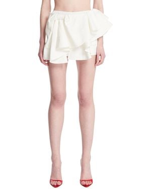ShuShu/Tong Ruffle Mini Skirt - White