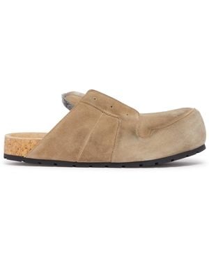 Balenciaga Dumbo Mules - Natural