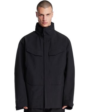 Arc'teryx Field Jacket Impermeabile Nera - Nero