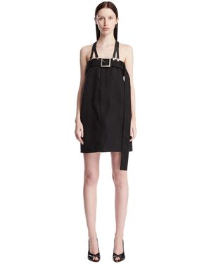 Jean Paul Gaultier Abito Nero Con Cintura