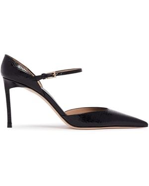 Tom Ford Leather Court Shoes - Black