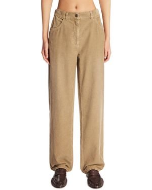 The Row Duvan Trousers - Natural