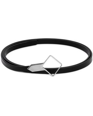 The Row Leather Belt - Black