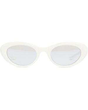 Gentle Monster Umber W2 Sunglasses - White