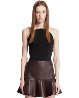 Alaïa Body Curved Nero - Marrone