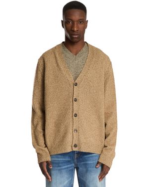 Maison Margiela Cardigan Effetto Pilling - Neutro
