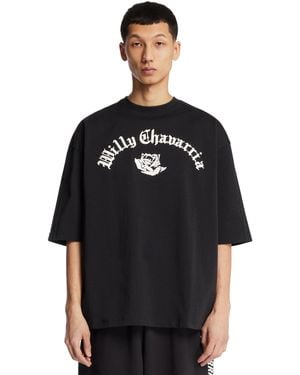 adidas Originals X Willy Chavarria Logo T-Shirt - Black