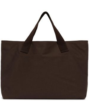 The Row Medium Brian Tote Bag - Brown