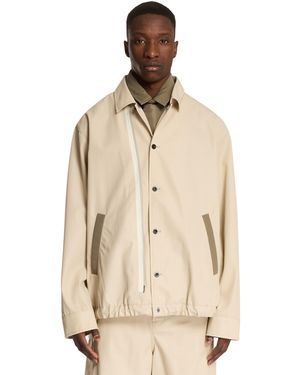 Sacai Layered Jacket - Natural