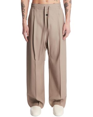 Fear Of God Pantaloni Con Coulisse - Neutro