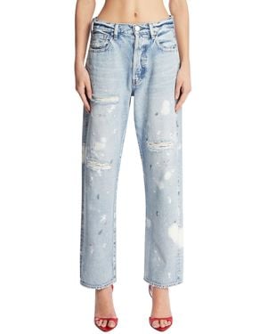 NEEDBY VINTAGE Distressed Jeans - Blue