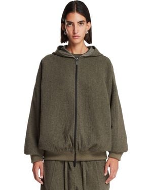 Fear Of God Zip-Up Sweatshirt - Brown