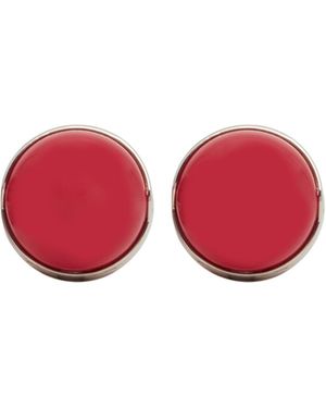 Alaïa Sphere Earrings - Pink