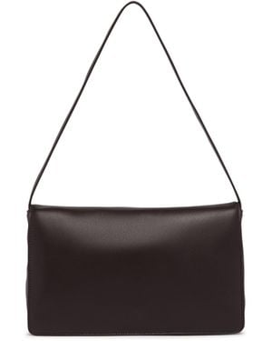 The Row Borsa Nuance Two A Spalla Marrone - Bianco