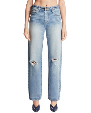 Antik Denim Straight-Leg Jeans - Blue