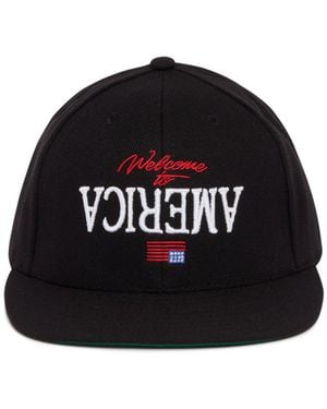 Willy Chavarria Welcome America Cap - Black