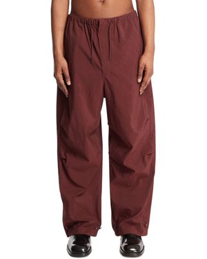 Lemaire Drawstring Trousers - Red