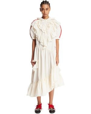 adidas Originals Simone Rocha X Ruffle Dress - Natural