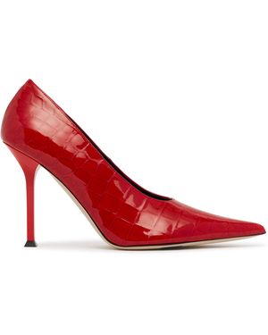 Christen Helix Court Shoes - Red
