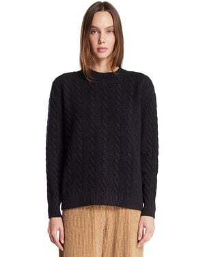 The Row Cable-Knit Jumper - Black