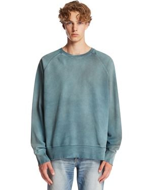 Antik Denim Cotton Sweatshirt - Blue