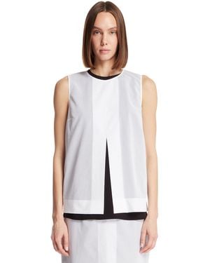 The Row Top A Doppio Strato Bianco