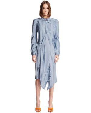 Lemaire Light Viscose Twill Dress - Blue
