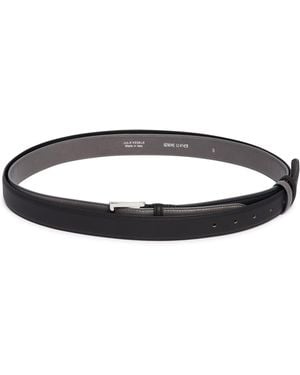 JULIE KEGELS Leather Double Belt - Black