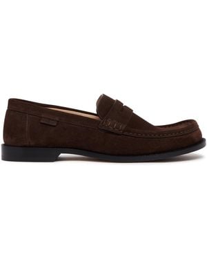 Loewe Campo Suede Loafers - Brown