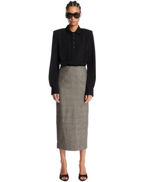 Willy Chavarria And Polo Dress - Black