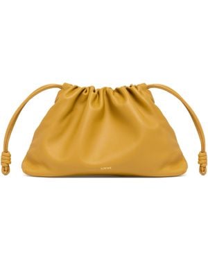 Loewe Large Flamenco Purse - Yellow
