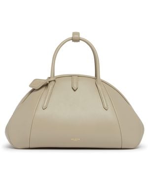 Alaïa Leather Purse - Natural