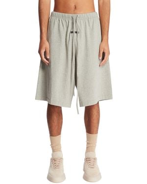 Fear Of God Relaxed Cotton Shorts - Natural