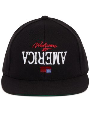 Willy Chavarria Welcome America Cap - Black