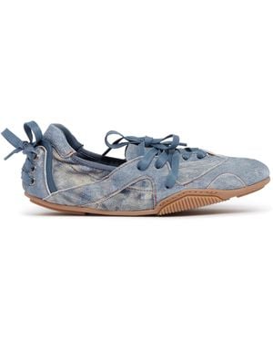 Acne Studios Denim Lace-Up Shoes - Blue