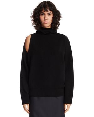 ARMARIUM Shoulder Cut-Out Jumper - Black