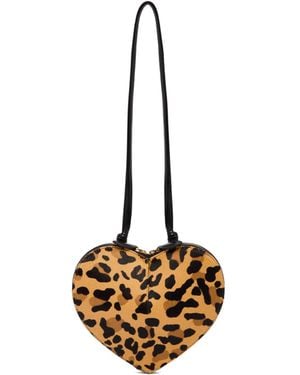Alaïa Animalier Le Coeur Bag - Metallic