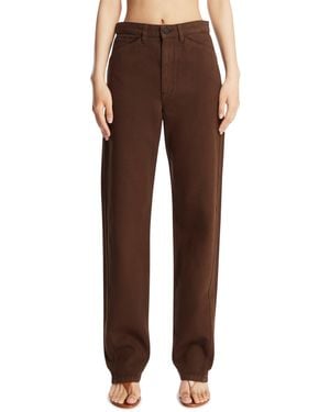 Lemaire Five-Pocket Jeans - Brown