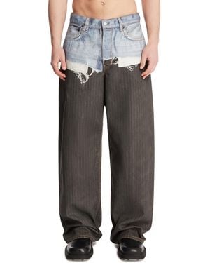 Acne Studios Hybrid Trousers - Grey
