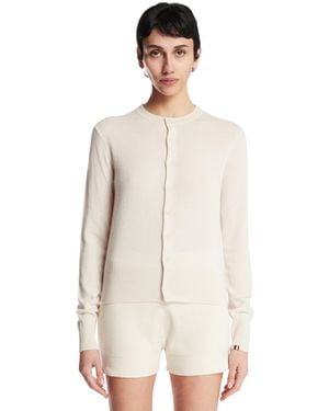 Extreme Cashmere N300 Little 2 Cardigan - White