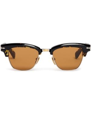 Jacques Marie Mage Sartre Sunglasses - Brown