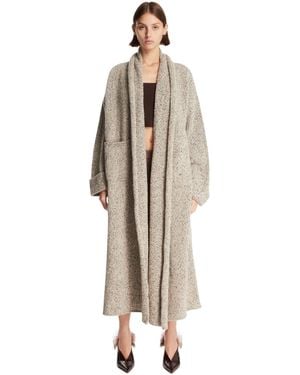 ELY ELY Camilla Long Knit Cardigan - Natural